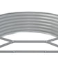 Plantenbak 322X100X36 Cm Gepoedercoat Staal Antracietkleurig