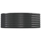 Plantenbak 544X100X36 Cm Gepoedercoat Staal Antracietkleurig
