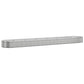 Plantenbak 544X100X36 Cm Gepoedercoat Staal Zilverkleurig