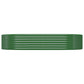 Plantenbak 214X140X36 Cm Gepoedercoat Staal Groen