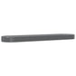Plantenbak 600X140X36 Cm Gepoedercoat Staal Grijs