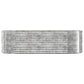 Plantenbak 249X100X68 Cm Gepoedercoat Staal Zilverkleurig