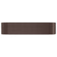 Plantenbak 322X100X68 Cm Gepoedercoat Staal Bruin