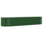 Plantenbak 396X100X68 Cm Gepoedercoat Staal Groen