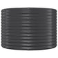 Plantenbak 507X100X68 Cm Gepoedercoat Staal Antracietkleurig