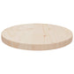 Tafelblad Ø30X2,5 Cm Massief Grenenhout