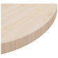 Tafelblad Ø50X2,5 Cm Massief Grenenhout