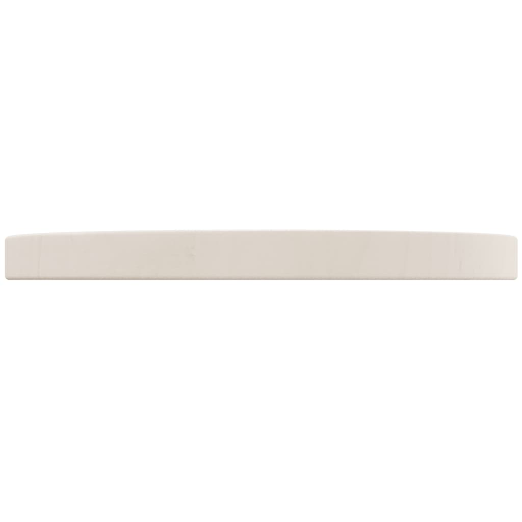Tafelblad Ø30X2,5 Cm Massief Grenenhout Wit