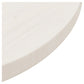 Tafelblad Ø40X2,5 Cm Massief Grenenhout Wit