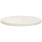 Tafelblad Ø50X2,5 Cm Massief Grenenhout Wit