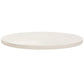 Tafelblad Ø60X2,5 Cm Massief Grenenhout Wit