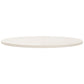 Tafelblad Ø90X2,5 Cm Massief Grenenhout Wit