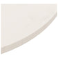Tafelblad Ø90X2,5 Cm Massief Grenenhout Wit