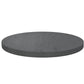 Tafelblad Ø40X2,5 Cm Massief Grenenhout Grijs