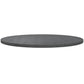 Tafelblad Ø80X2,5 Cm Massief Grenenhout Grijs