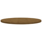 Tafelblad Ø80X2,5 Cm Massief Grenenhout Bruin