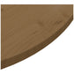Tafelblad Ø90X2,5 Cm Massief Grenenhout Bruin