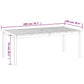 Tuintafel 200X100X74 Cm Massief Acaciahout