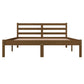 Bedframe Grenenhout Honingbruin 135X190 Cm 4Ft6 Double