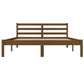 Bedframe Massief Grenenhout Honingbruin 140X190 Cm