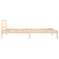 Bedframe Massief Grenenhout 100X200 Cm