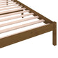 Bedframe Massief Grenenhout Honingbruin 100X200 Cm