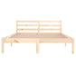 Bedframe Massief Grenenhout 140X200 Cm