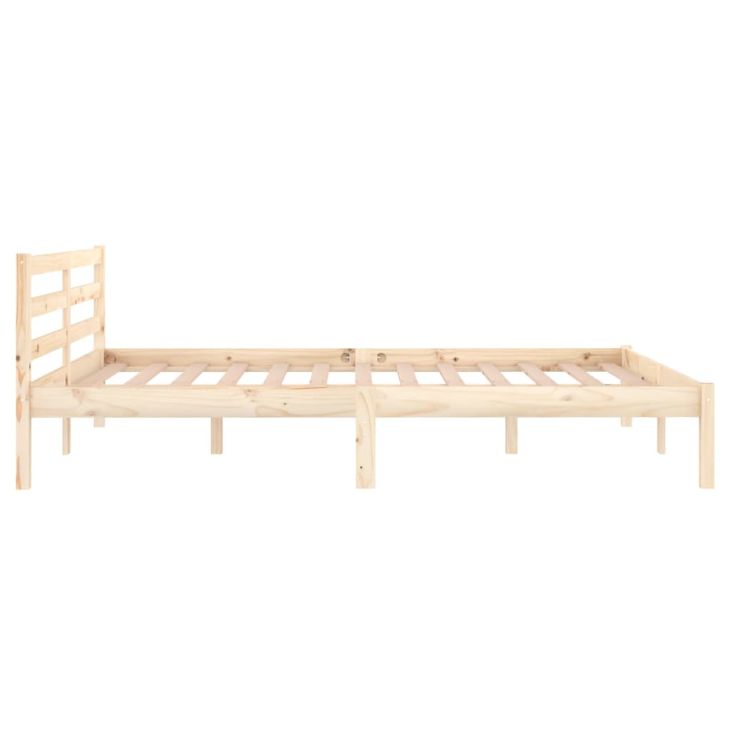 Bedframe Massief Grenenhout 140X200 Cm