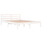 Bedframe Massief Grenenhout Wit 140X200 Cm