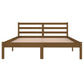 Bedframe Massief Grenenhout Honingbruin 140X200 Cm