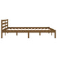 Bedframe Massief Grenenhout Honingbruin 140X200 Cm