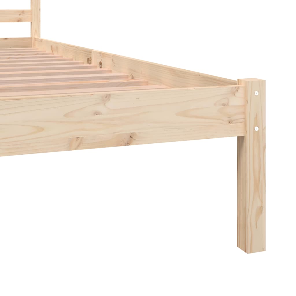 Bedframe Massief Grenenhout 150X200 Cm 5Ft King Size