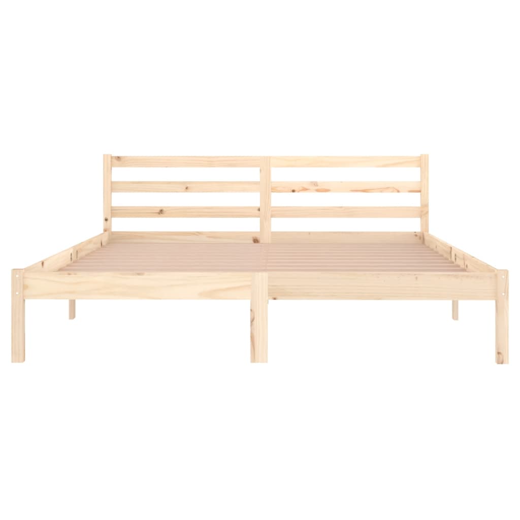 Bedframe Massief Grenenhout 160X200 Cm