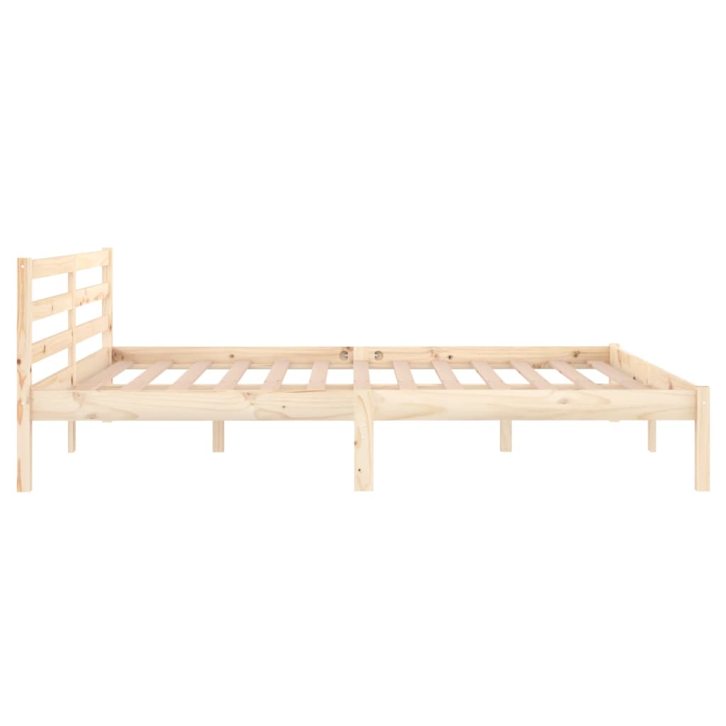 Bedframe Massief Grenenhout 160X200 Cm