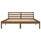 Bedframe Massief Grenenhout Honingbruin 160X200 Cm