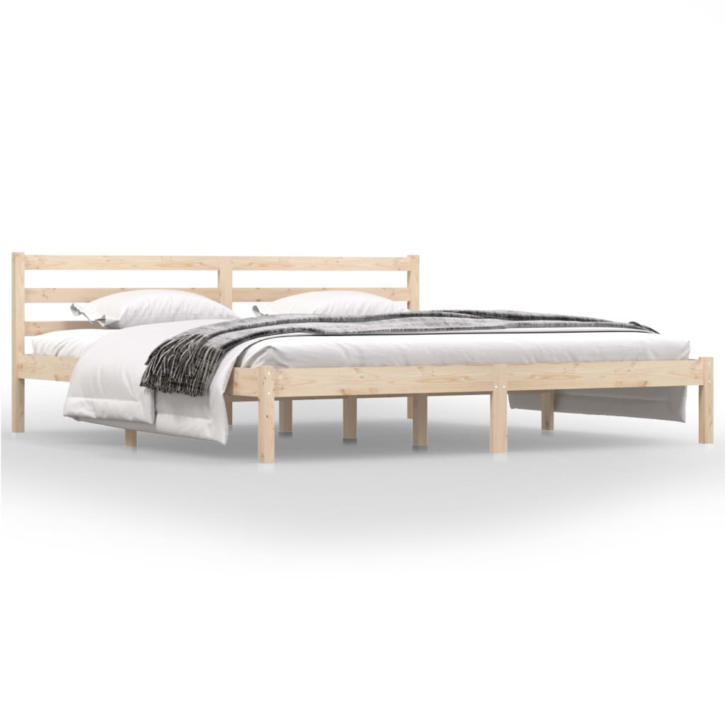 Bedframe Massief Grenenhout 180X200 Cm 6Ft Super King