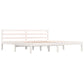Bedframe Massief Grenenhout Wit 180X200 Cm 6Ft Super King