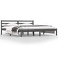 Bedframe Massief Grenenhout Grijs 180X200 Cm 6Ft Super King
