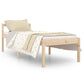 Bedframe Massief Hout 75X190 Cm 2Ft6 Small Single