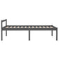 Bedframe Massief Grenenhout Grijs 90X190 Cm 3Ft Single