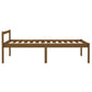 Bedframe Massief Grenenhout Honingbruin 90X190 Cm 3Ft Single
