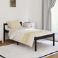 Bedframe Massief Grenenhout Zwart 90X190 Cm 3Ft Single