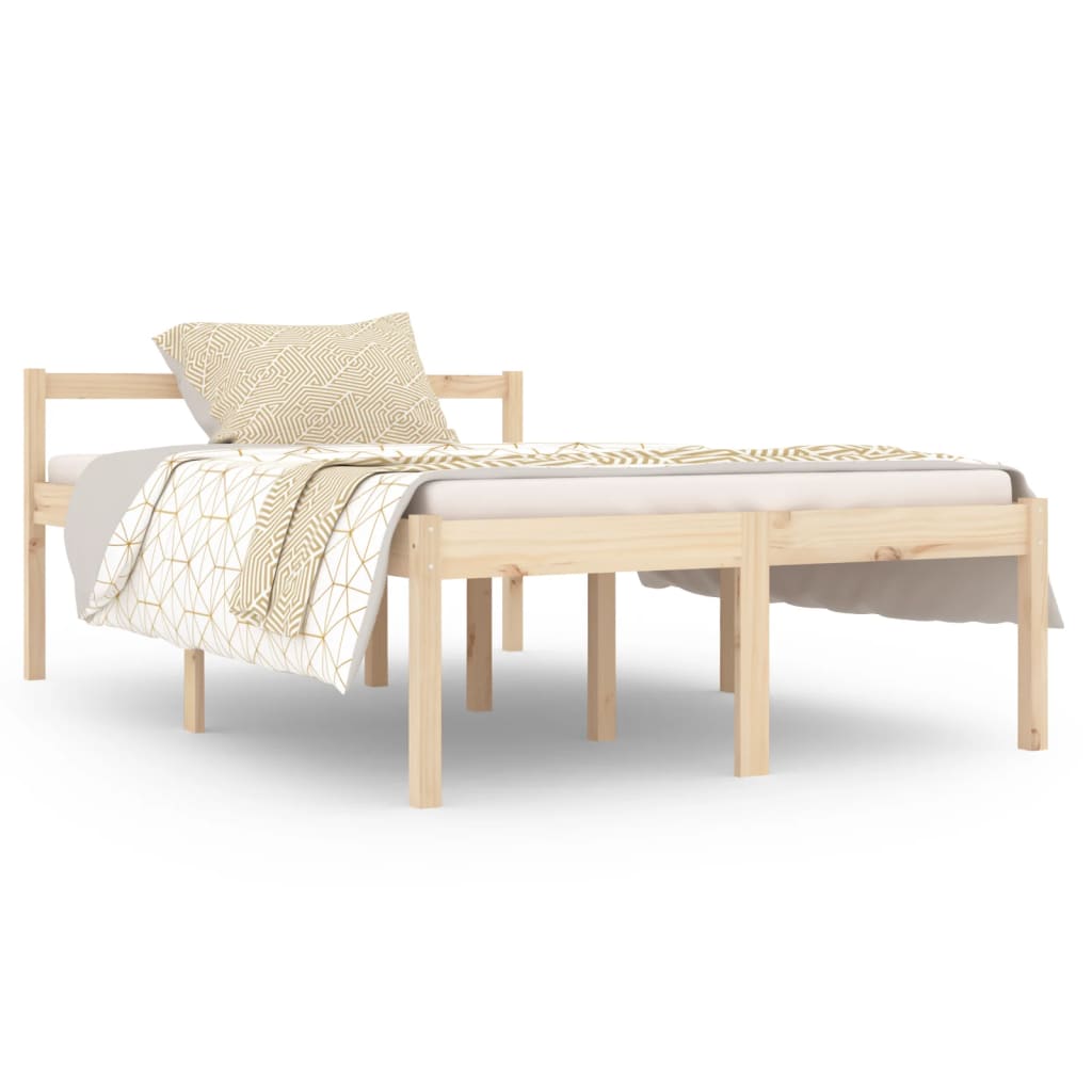 Bedframe Massief Hout 120X190 Cm 4Ft Small Double