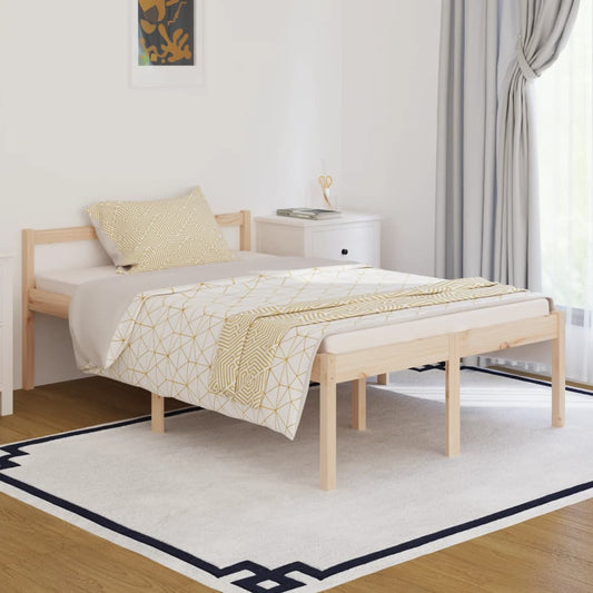 Bedframe Massief Hout 120X190 Cm 4Ft Small Double