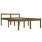 Bedframe Massief Hout Honingbruin 120X190 Cm 4Ft Small Double