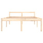Bedframe Massief Grenenhout 135X190 Cm 4Ft6 Double