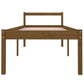 Bedframe Massief Grenenhout Honingbruin 90X200 Cm
