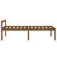 Bedframe Massief Grenenhout Honingbruin 90X200 Cm