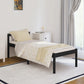 Bedframe Massief Grenenhout Zwart 90X200 Cm