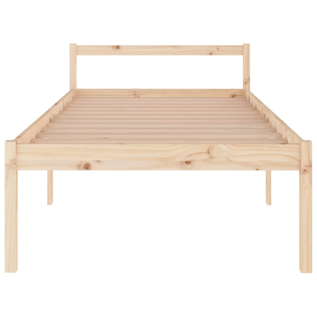 Bedframe Massief Grenenhout 100X200 Cm